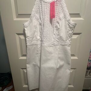 Lilly Pulitzer White Sleeveless Dress